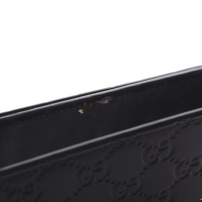 Gucci Guccissima Signature Bowy Chain Wallet Black 10 of 16