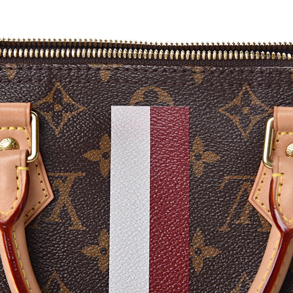 Louis Vuitton Monogram My LV Heritage Speedy Bandouliere 30 Bordeaux White 8 of 12