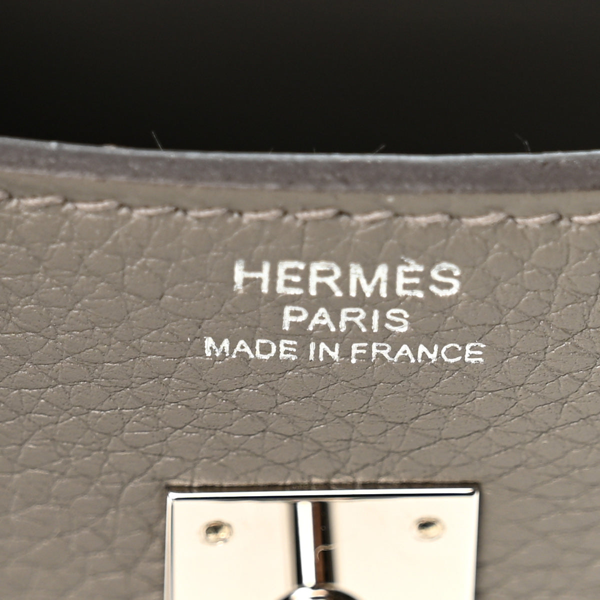 Hermes Togo Birkin 25 Gris Meyer 6 of 14