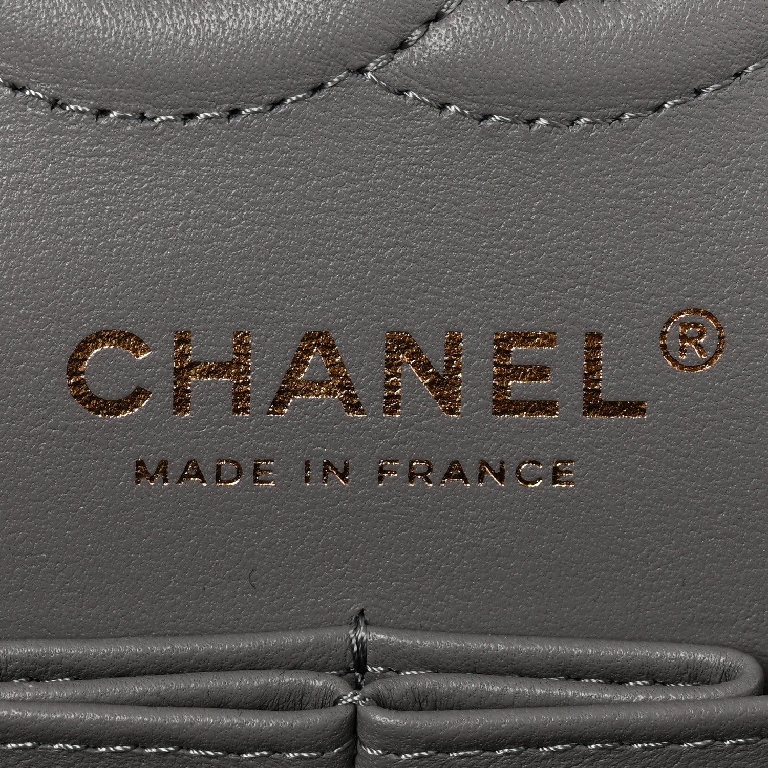 Chanel Caviar Quilted Small Double Flap Grey 6 of 11