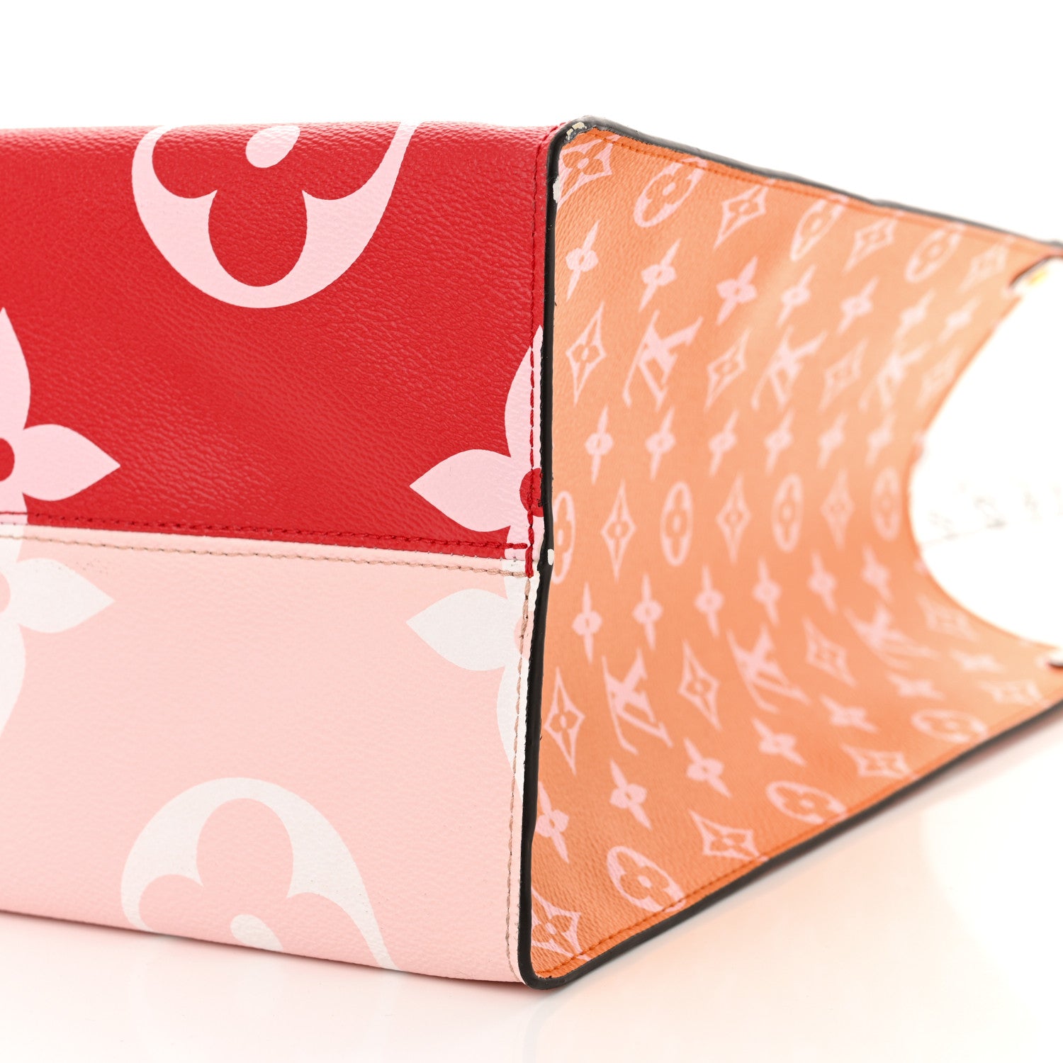 Louis Vuitton Monogram Giant Onthego Rouge Rose 9 of 12