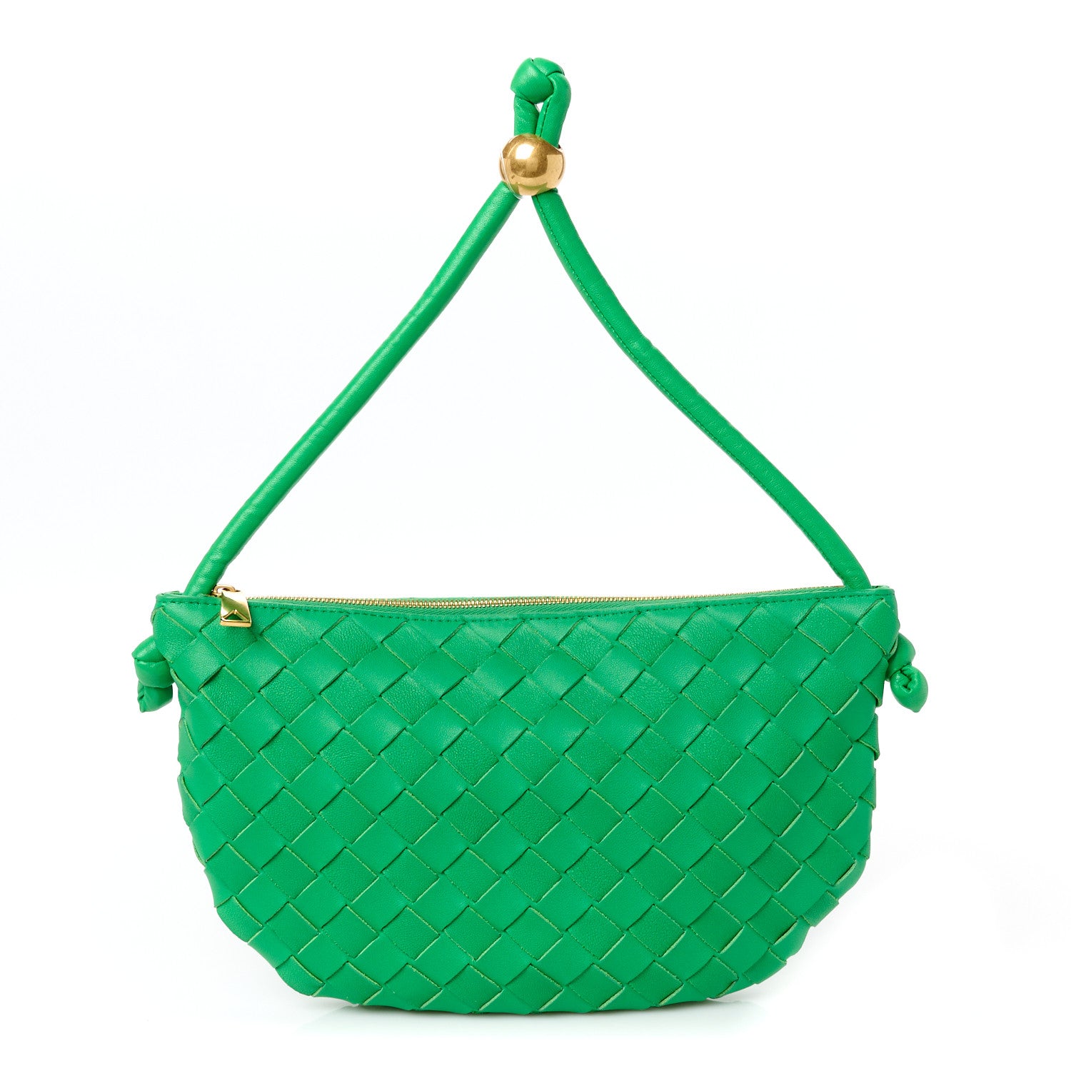 Bottega Veneta Nappa Intrecciato Small Turn Pouch Parakeet 1 of 9