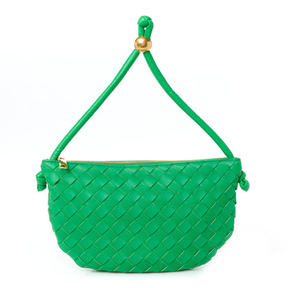 Bottega Veneta Nappa Intrecciato Small Turn Pouch Parakeet 1 of 9