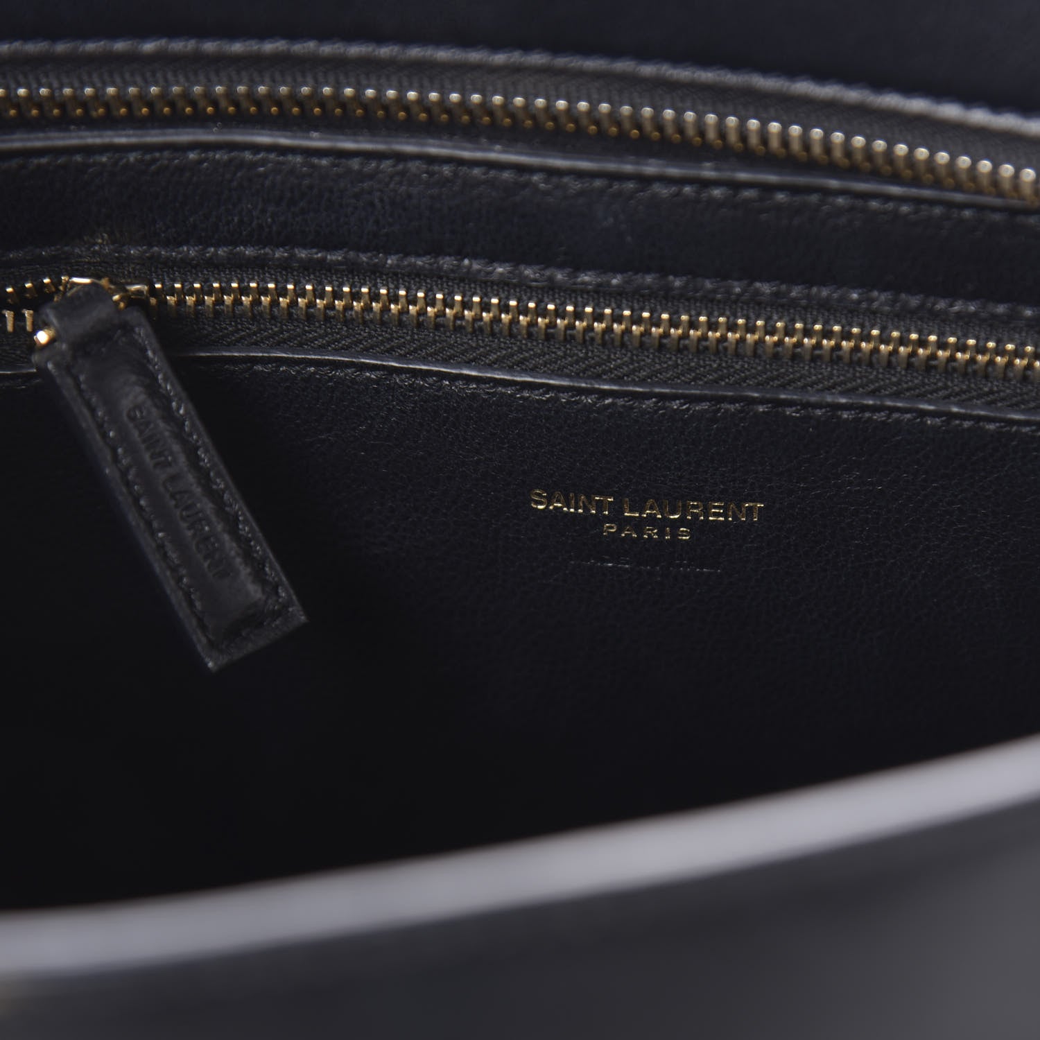 Saint Laurent Smooth Calfskin Small Monogram Cabas Black 8 of 9