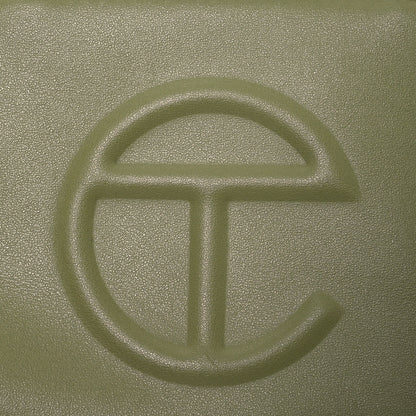 Telfar Vegan Leather Small Shopping Bag Drab 8 of 10