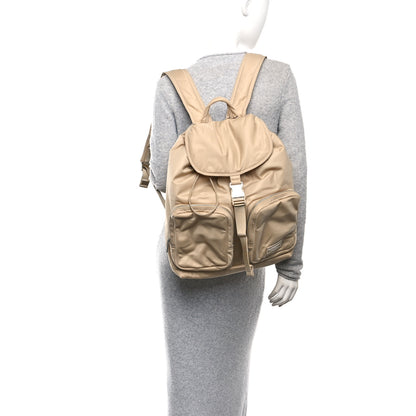 Burberry Nylon Medium Rucksack Backpack Gold Honey 2 of 11