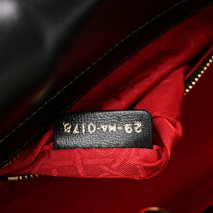 Christian Dior Lambskin Cannage Small Lucky Badges My Lady Dior Black 7 of 13