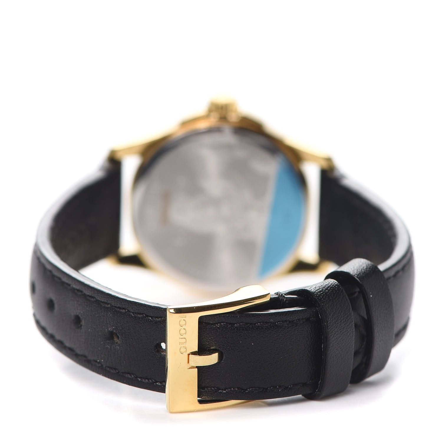 Gucci Stainless Steel Calfskin 27mm G-Timeless Quartz Watch Turquoise 3 of 4