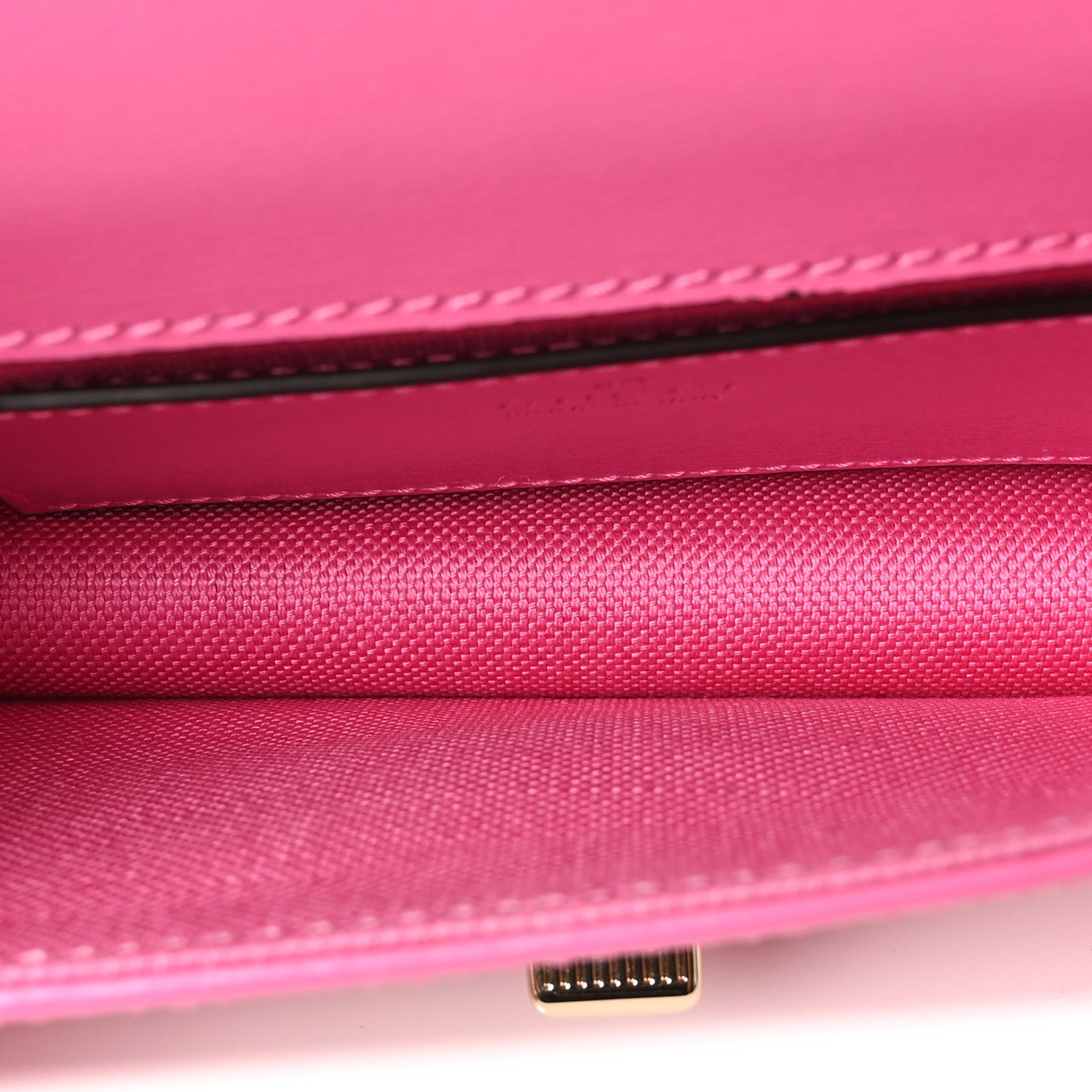 Gucci GG Monogram Scratch Lux Calfskin Mini Luce Shoulder Bag Blossom Rose Dark Blossom 5 of 9