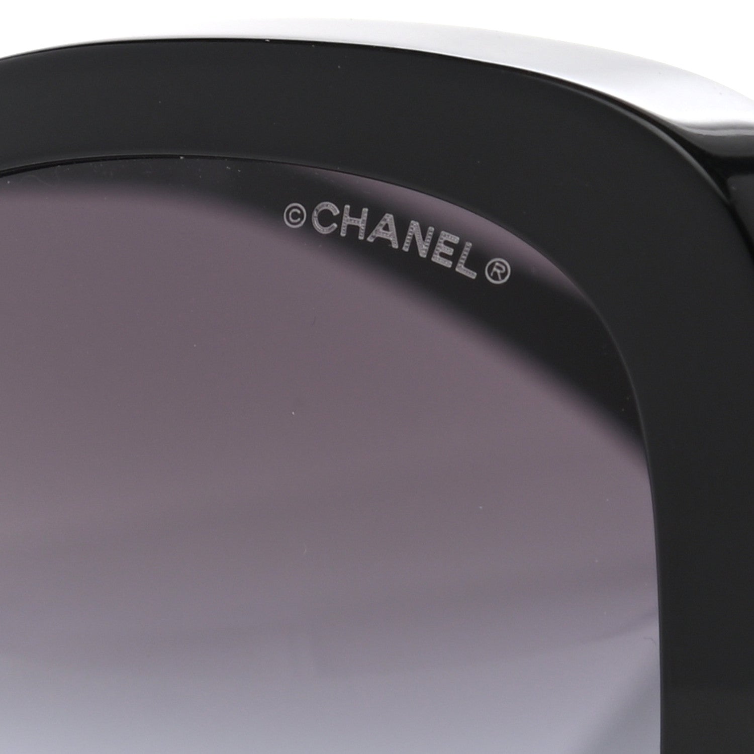 Chanel Acetate Butterfly Winter Pearl Sunglasses 5339-H Black 7 of 7