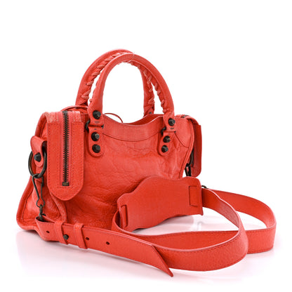 Balenciaga Agneau Classic Hardware Mini City Rose Corail 3 of 15