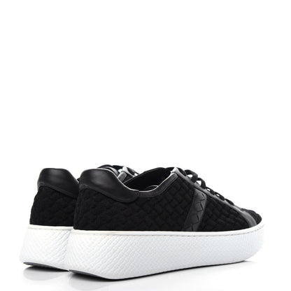 Bottega Veneta Knitted Interccio Nappa Helium Sneakers 36.5 Black 4 of 11