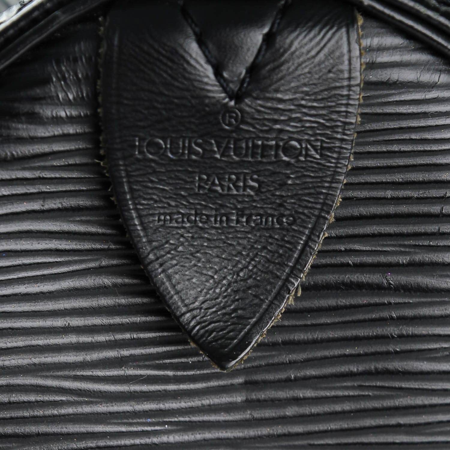 Louis Vuitton Epi Speedy 25 Black 6 of 10