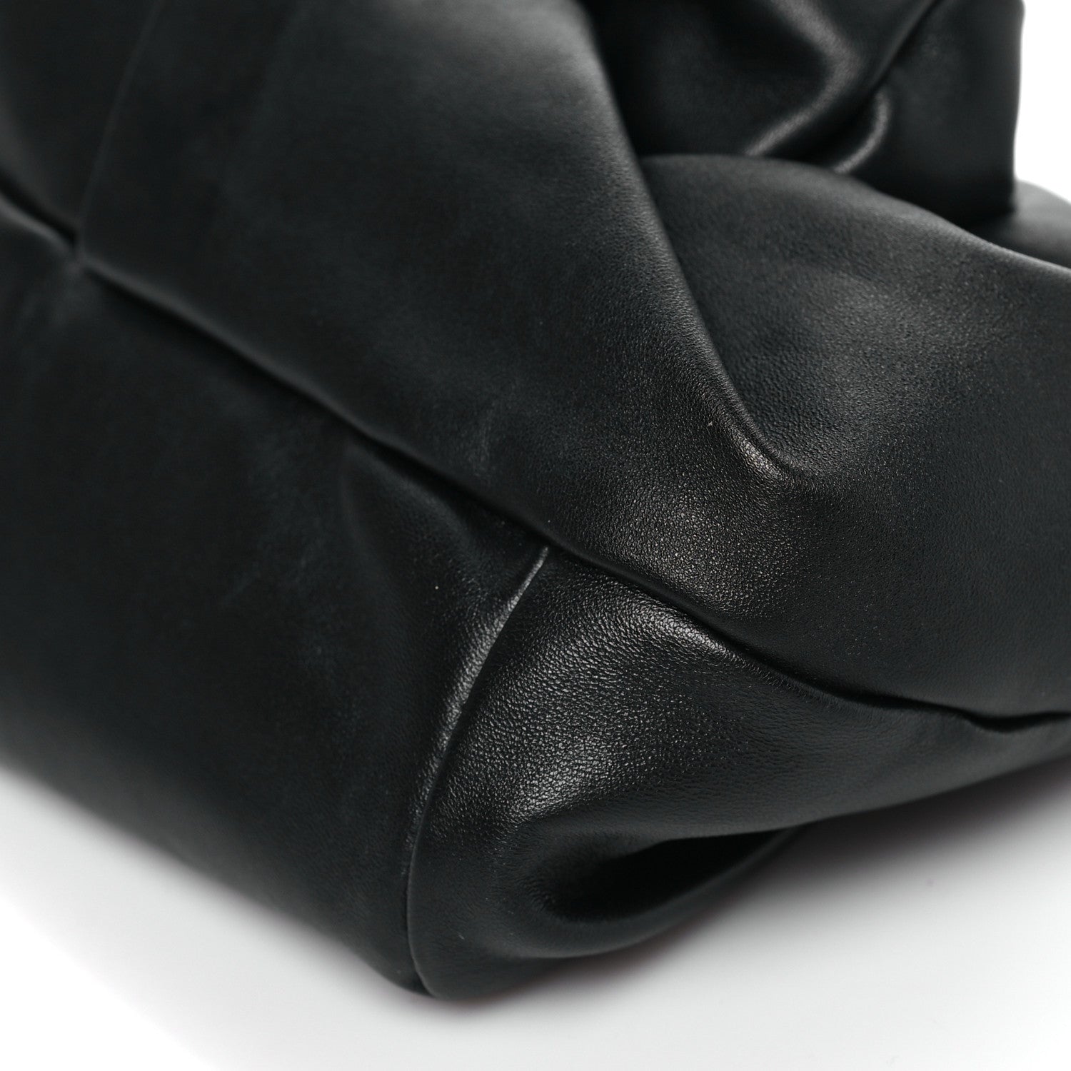 Burberry Lambskin Rose Clutch Black 9 of 9