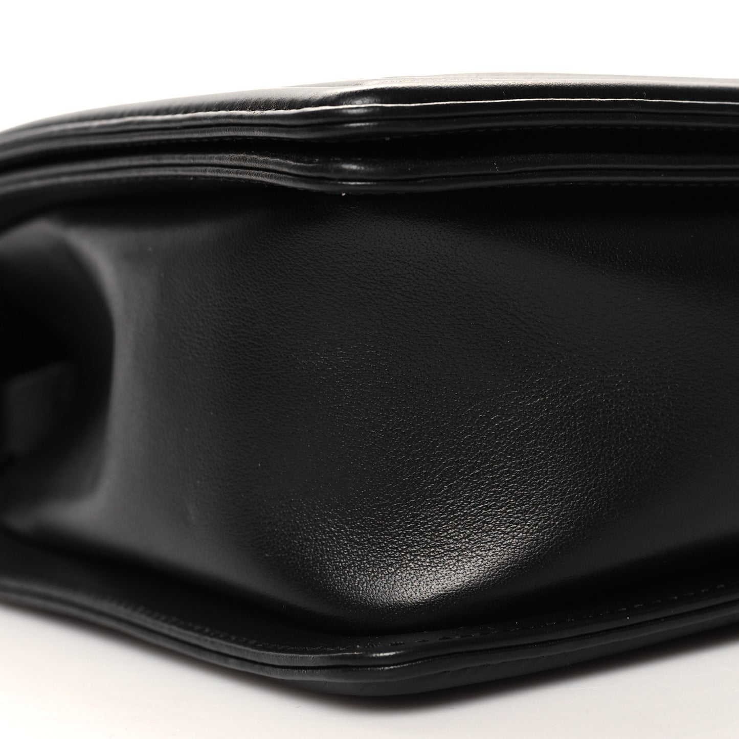 Calfskin Quilted New Medium Boy Flap So Black