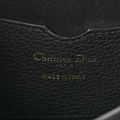 Christian Dior Grained Calfskin Medium Bobby Flap Black 6 of 10