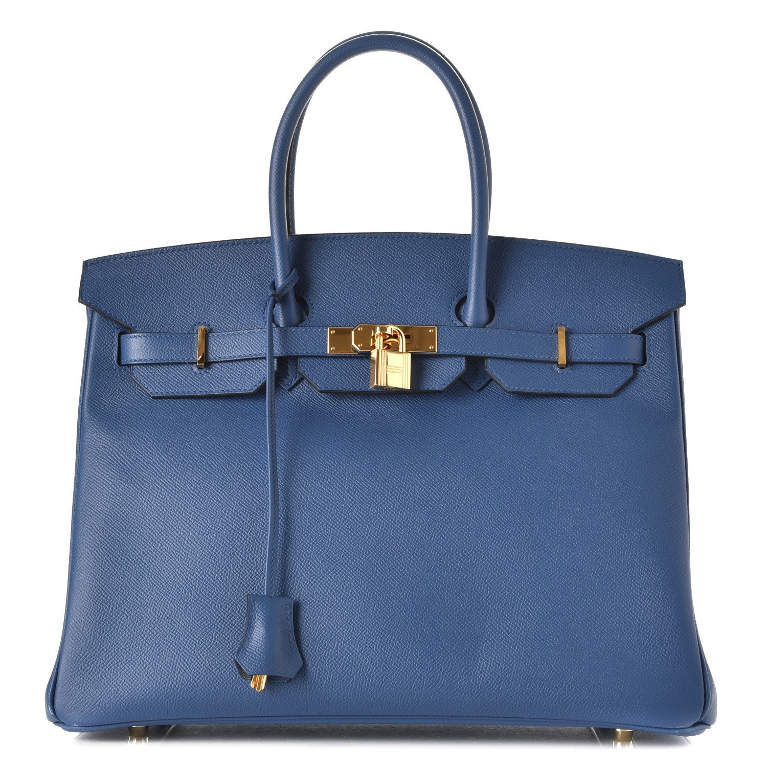 Hermes Epsom Birkin 35 Bleu Agate 1 of 45
