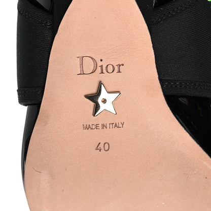 Christian Dior Patent 62-22 Pumps 40 Black Green 8 of 11