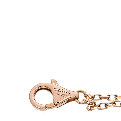 Cartier 18K Pink Gold Diamond LOVE Bracelet 4 of 6
