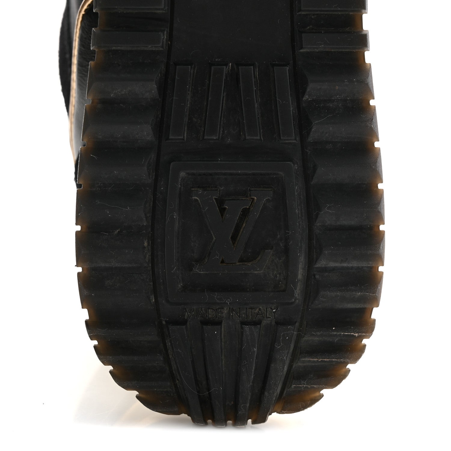 Louis Vuitton Suede Calfskin Recycled Monogram Nylon Run Away Sneakers 39 Black 7 of 9