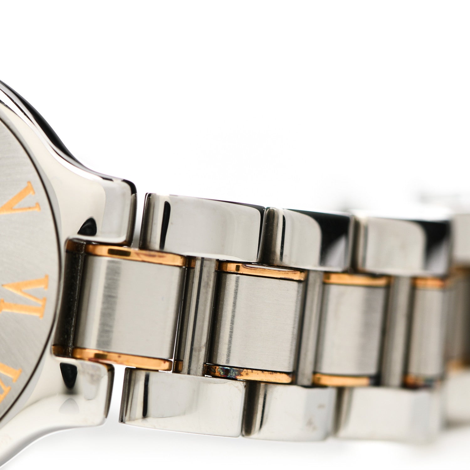 Cartier Stainless Steel 18K Yellow Gold 28mm Must De 21 Quartz Watch 5 of 5