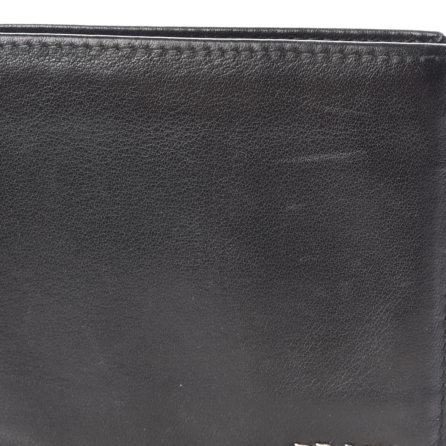 Prada Soft Calf Bi-Fold Wallet Black 11 of 11