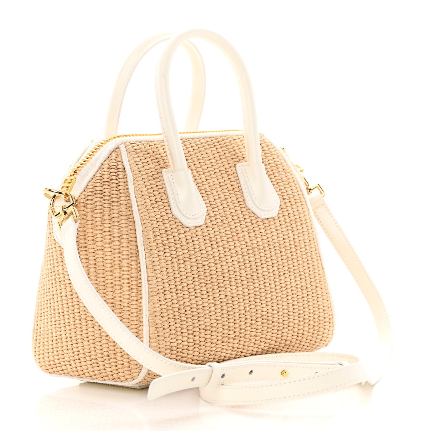 Raffia Mini Antigona Natural