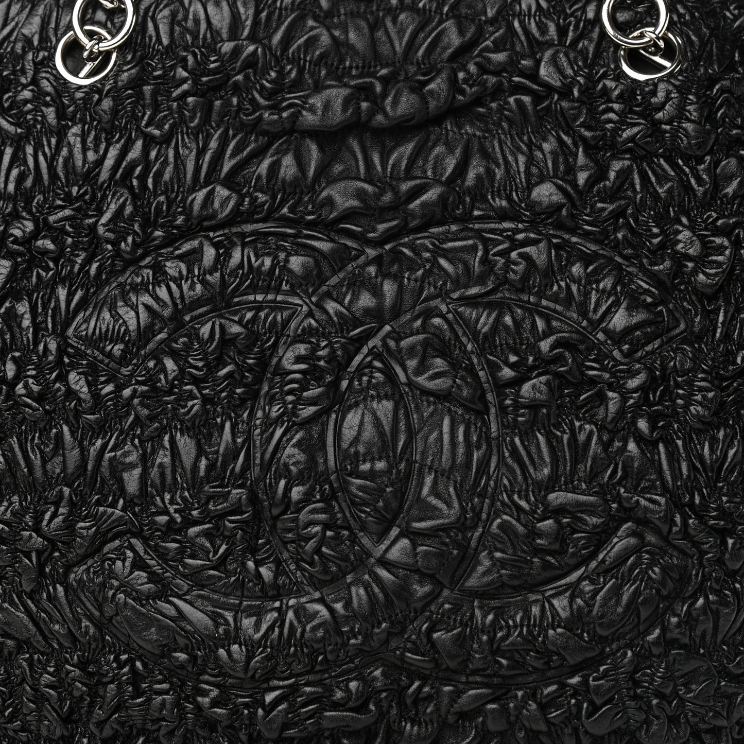 Lambskin XL Astrakan Tote Black