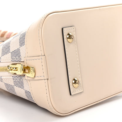 Louis Vuitton Damier Azur Braided Alma BB 7 of 8