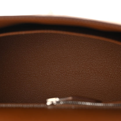 Hermes Epsom Kelly Sellier 25 Gold 5 of 11