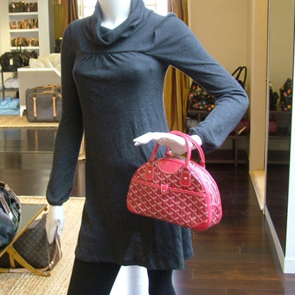 Goyard Saint St. Jeanne PM Mini Bowler Rose 2 of 8