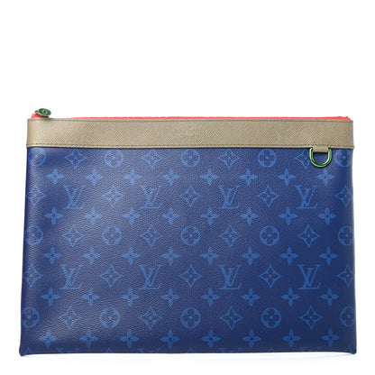 Louis Vuitton Monogram Outdoor Apollo Pochette Pacific Blue 1 of 4