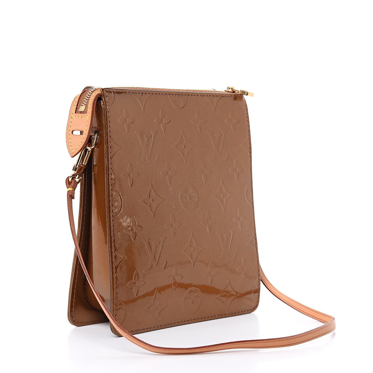 Louis Vuitton Vernis Mott Bronze 3 of 11
