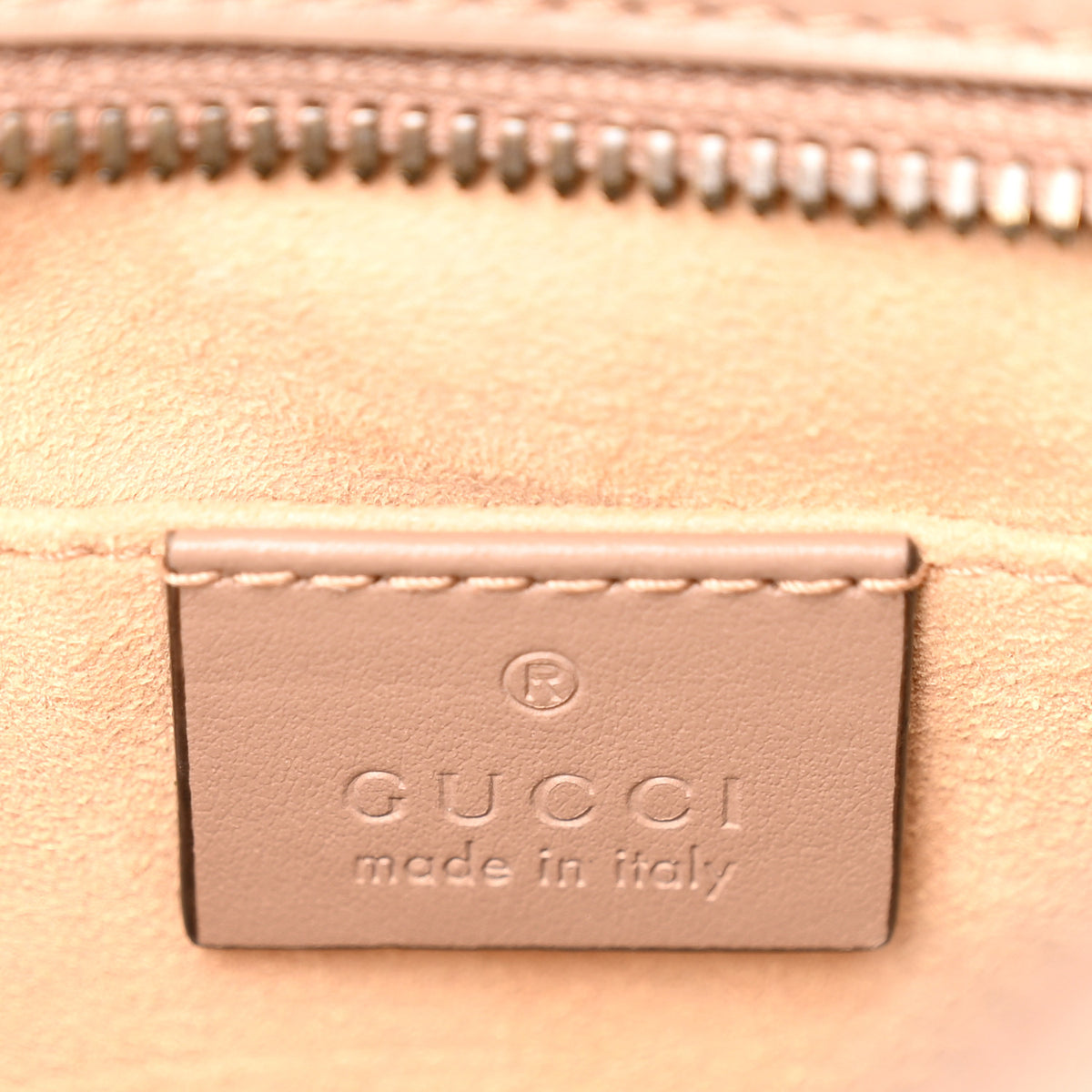 Gucci Calfskin Matelasse Small GG Marmont Chain Shoulder Bag Porcelain Rose 6 of 10