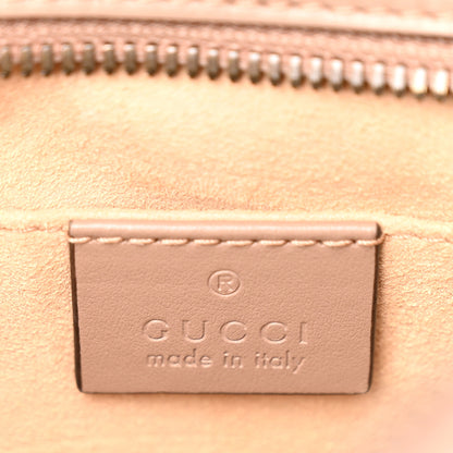 Gucci Calfskin Matelasse Small GG Marmont Chain Shoulder Bag Porcelain Rose 6 of 10