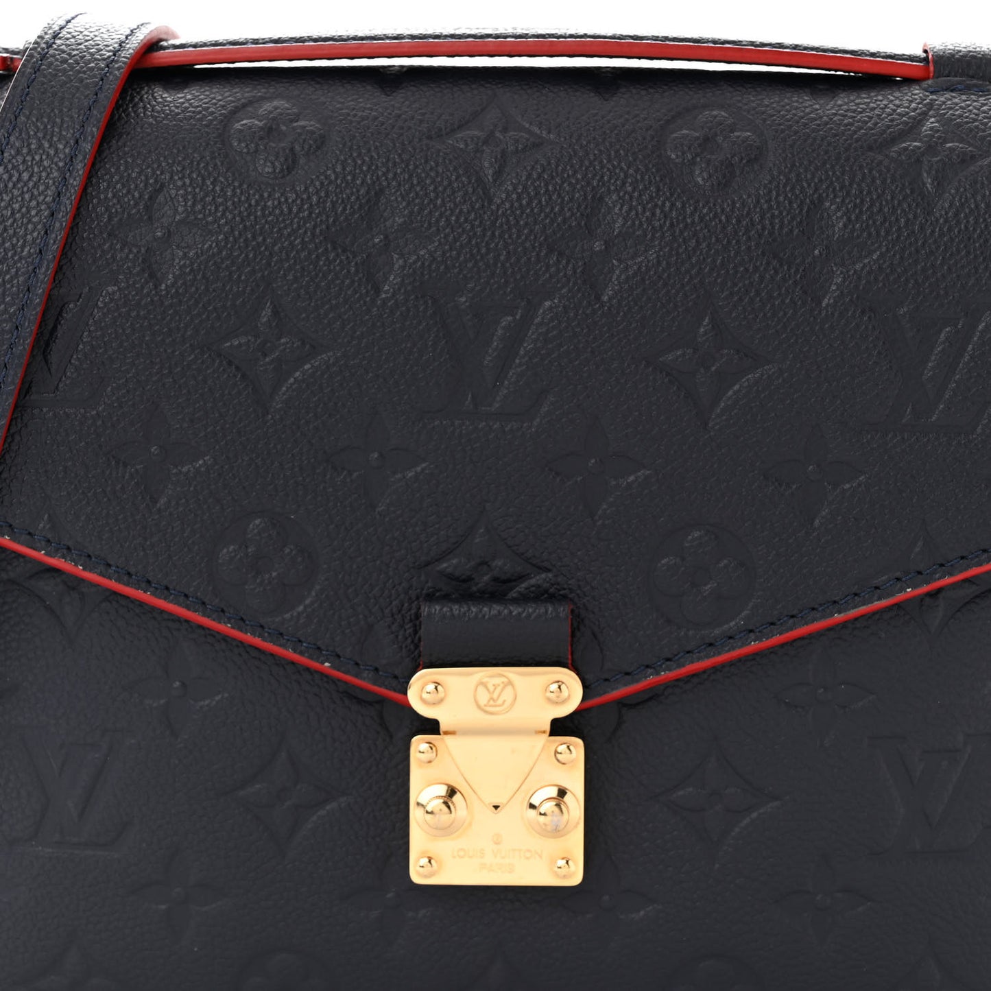 Empreinte Pochette Metis Marine Rouge