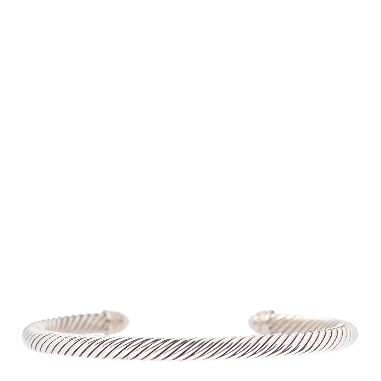 Sterling Silver Diamond Pearl 5mm Cable Classics Bracelet