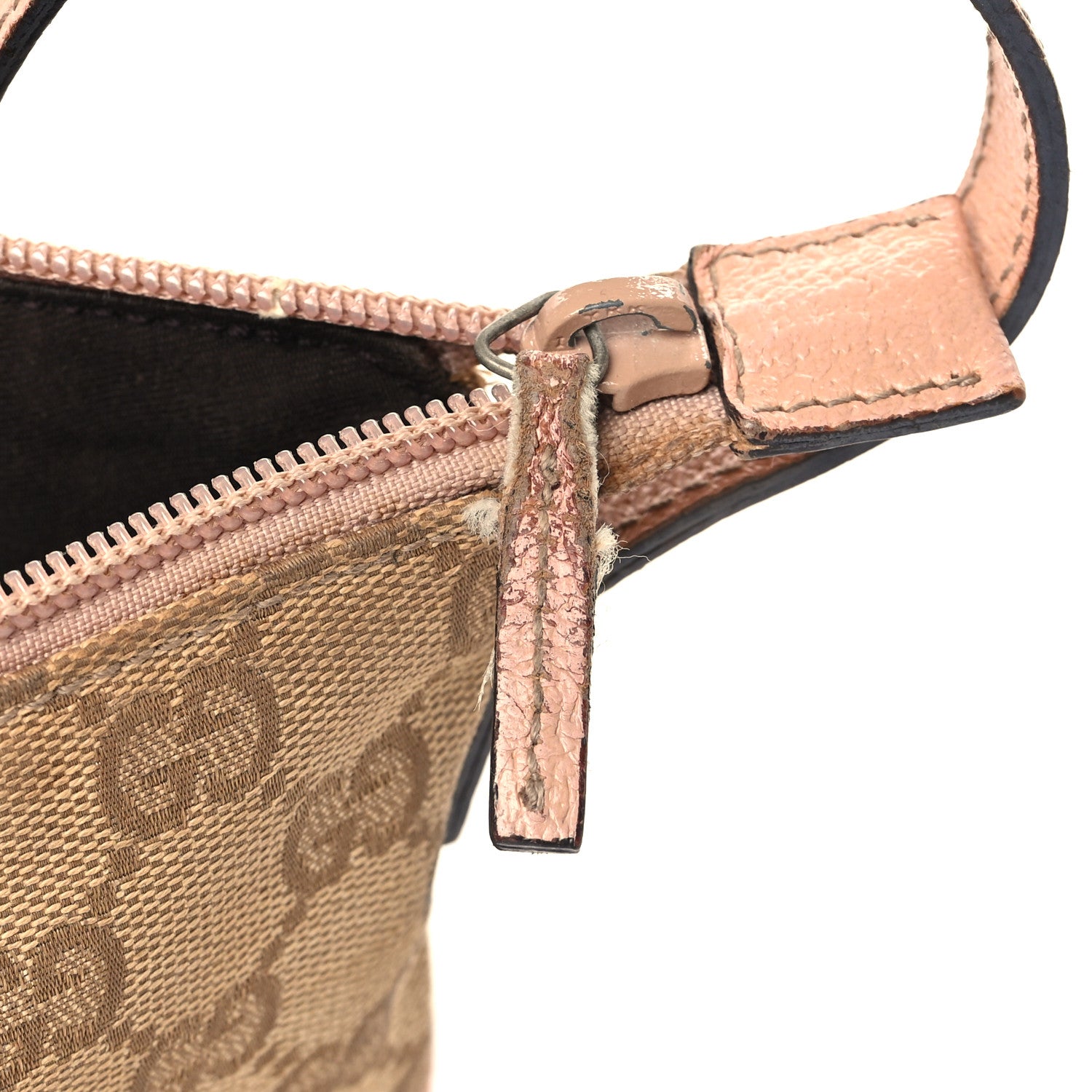 Gucci Monogram Pretty Boat Pochette Pink 12 of 12