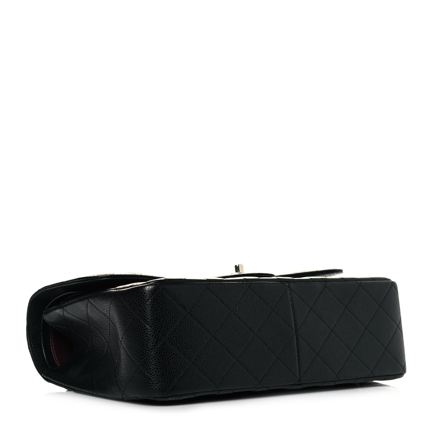 Chanel Caviar Quilted Jumbo Double Flap Black 4 of 11