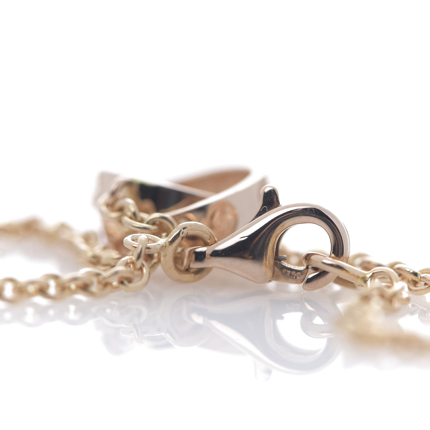 Cartier 18K Pink Gold Interlocking LOVE Bracelet 4 of 8
