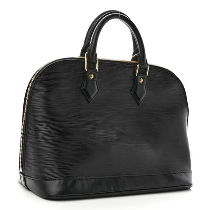 Louis Vuitton Epi Alma PM Black 2 of 10