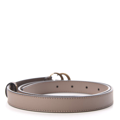 Gucci Calfskin Double G 20mm Belt 85 34 Porcelain Rose 2 of 6