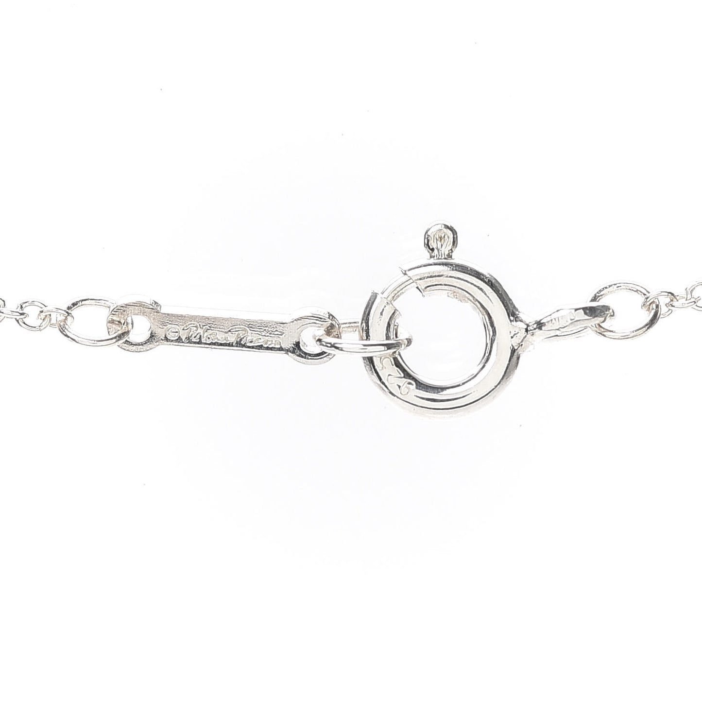 Sterling Silver Paloma Picasso Olive Leaf Heart Pendant Necklace