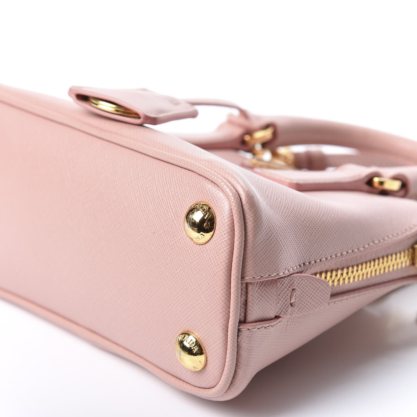 Saffiano Lux Mini Promenade Tote Orchidea
