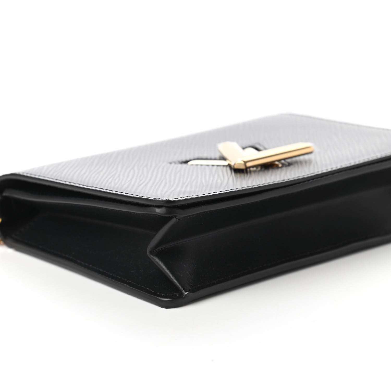 Louis Vuitton Epi Twist Belt Chain Wallet Black 6 of 10