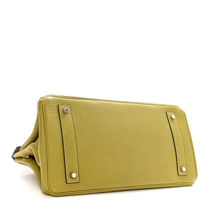 Hermes Taurillon Clemence JPG Birkin 42 Chartreuse 4 of 13