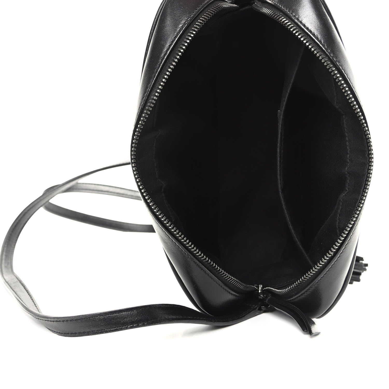 Saint Laurent Calfskin Matelasse Monogram Lou Camera Bag Black 5 of 9