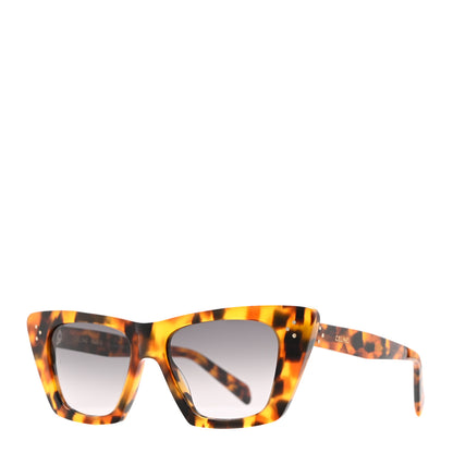 Celine Acetate Cat Eye Sunglasses CL40187I Tortoise 1 of 7