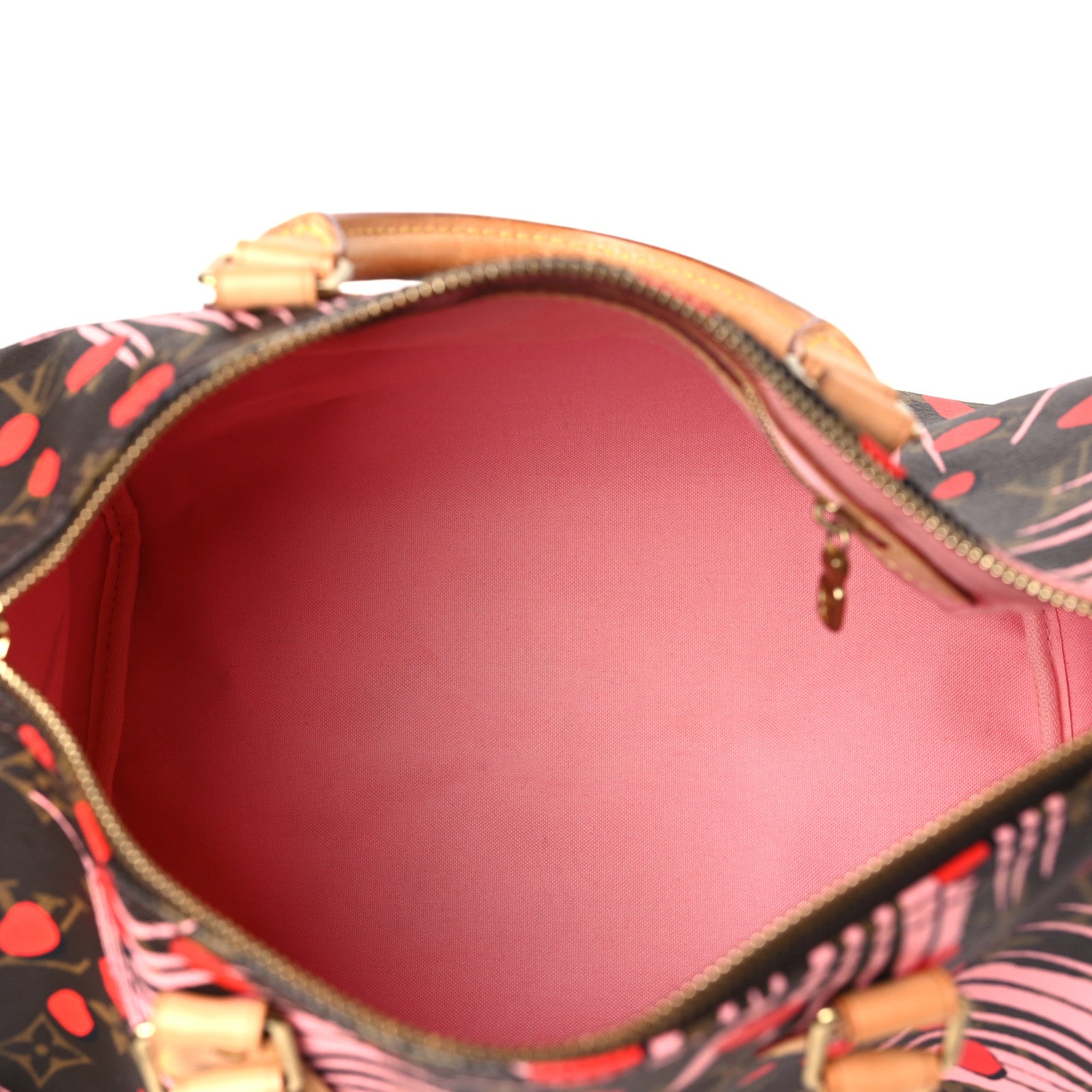 Louis Vuitton Monogram Jungle Dots Speedy 30 Sugar Pink Poppy 5 of 9