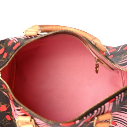 Louis Vuitton Monogram Jungle Dots Speedy 30 Sugar Pink Poppy 5 of 9